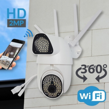 Noćna WIFI motorizirana nadzorna kamera 2MP_FRONT_1
