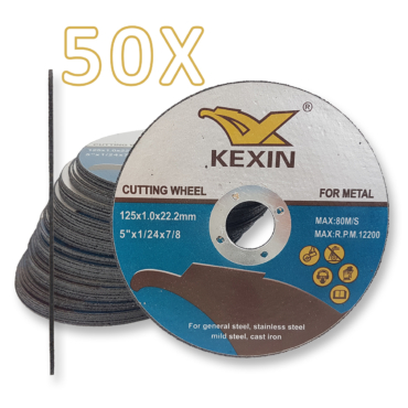 50x rezne ploče 125mm Kexin
