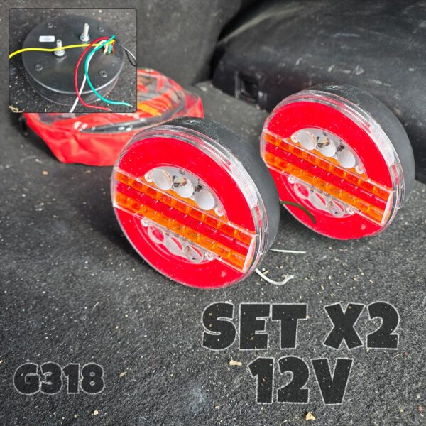 LED svijetlo za automobile - farovi SET 2x G318