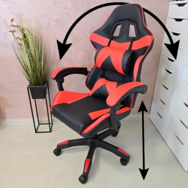 Gaming stolica sa 2 jastuka Front 1