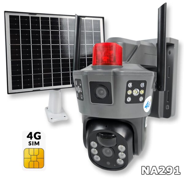 4G solarna dvostruka kamera NA291