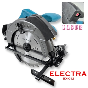 Electra cirularna pila za drvo 185mm sa laserom BX 012 Front 1 (1)