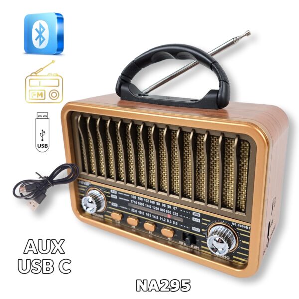 Retro Bluetooth radio NA295