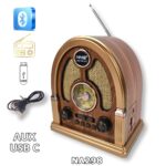 Retro Bluetooth radio NA298 Front 1