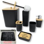 Kupaonski set 6u1 - Black G529