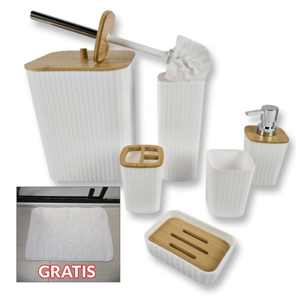Kupaonski set 6u1 - White G529