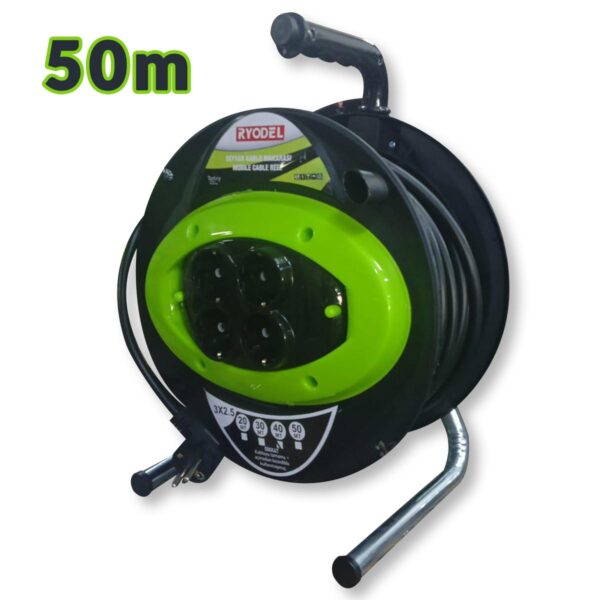 Ryodel produžni kabel na kolutu 50m