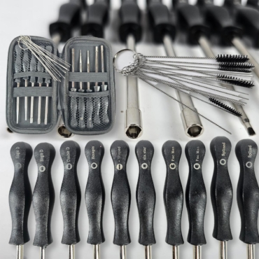 Set specijalnih odvijača i četkica za čišćenje karburatora – 21 kom G593 Front 1