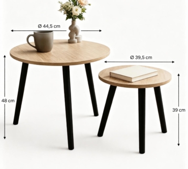 Kućni set pomoćnih stolića G753